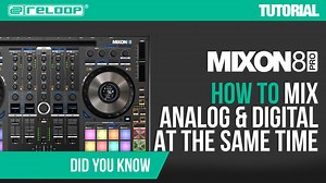 #TuesdayTip Learn how to mix analog & digital at the same time with the Mixon 8 Pro | Reloop - Solutions for DJs
