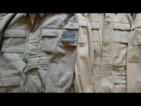 SUMMER AFGHANKA UNIFORM JACKETS 1988 VS 1990