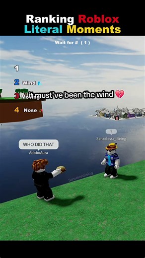 Ranking Roblox Literal Moments Part 4 #roblox