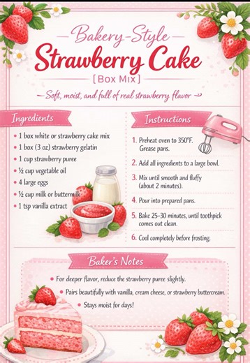Pretty in pink & perfectly fluffy. 🍓🍰 #strawberrycake #dessert #cake #baking #recipe