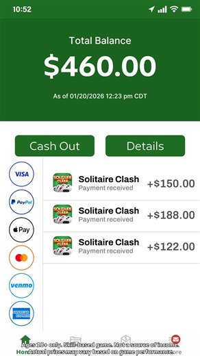 WARNING: You could win REAL MONEY! 💸 Will you be the next winner? 🤔 Play now！ | Solitaire Clash