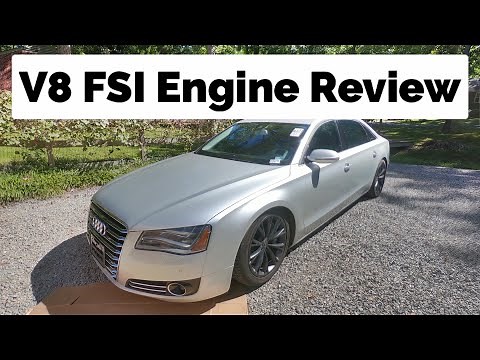 2012 Audi A8L 4.2 Quattro I V8 FSI Engine Review
