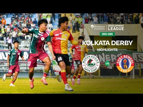 Mohun Bagan SG 0-2 East Bengal FC | Kolkata Derby Highlights | Regional Qualifiers | RFDL 2025-26