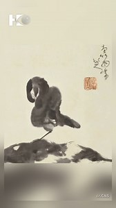 AI brings ancient animal paintings by Bada Shanren to life. #art #Chinese #culture #heritage #HKeye | HKeye