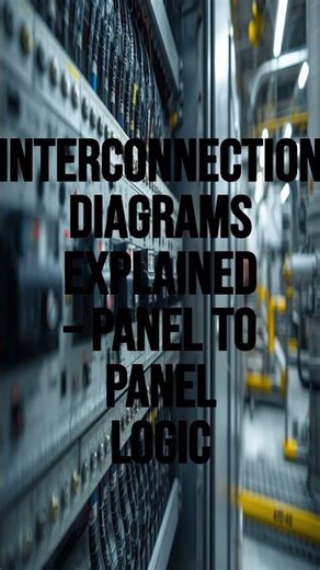 Interconnection Diagrams Explained – Panel to Panel Logic