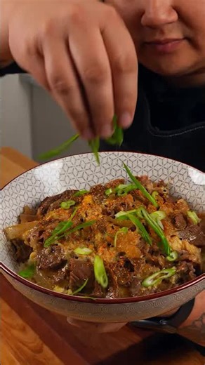 Gyudon: Japanese beef bowl recipe