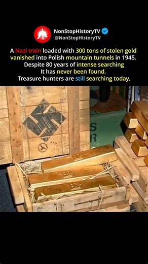 Nazi Gold Train Vanished In Polish Mountains #shorts