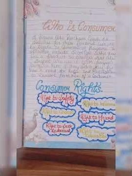 #project on topic consumer awareness