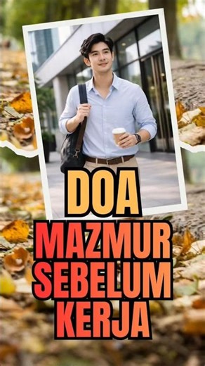 DOA SEBELUM KERJA | PRAYER BEFORE WORK