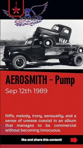 AEROSMITH - Pump (1989) #Aerosmith #Pump #HardRock