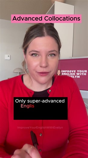 How advanced is your English? #collocations #advanced #adverbs