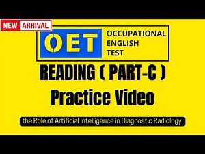OET Reading part C practice test | OET 2.0 Online Classroom