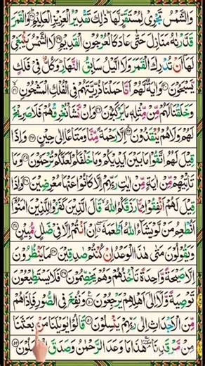 Surah Yaseen Ayah 51–53 | The Day Hearts Will Tremble 🤍 #surahyaseen #youtubeshort