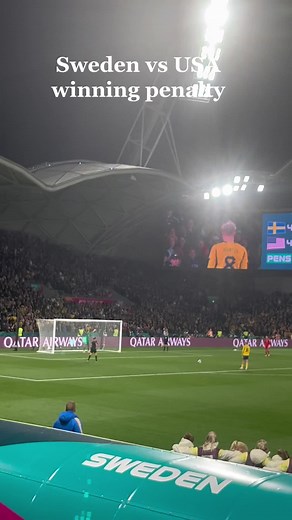 Incredible goalkeeping by Zecira Musovic and a nailbiting last penalty by Lina Hurtig #fifa #sweden #zeciramusovic