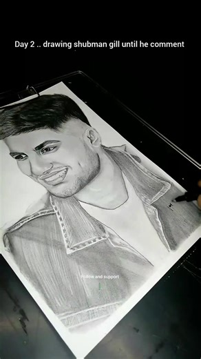 day 2 shubham gill drawing | #jaiskecthes #mustwatch #indvsnz