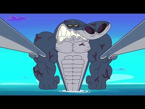 Zig & Sharko 🔥 SHARKO IS ON FIRE 🔥 NO PAIN NO GAIN COMPILATON 💪 Cartoons for Children