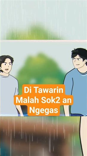 Beli es Buah Bareng Rohim Part2 #animasulucu