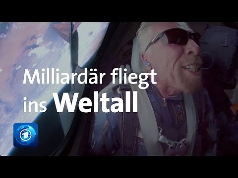 Tourismus im Weltraum: Britischer Milliardär Branson fliegt ins All