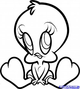 Baby Tweety Bird Drawings