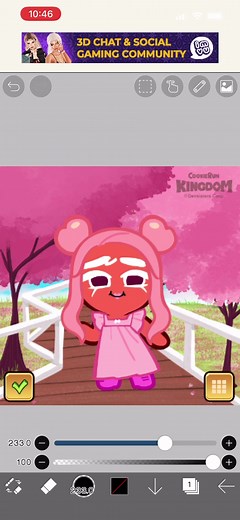 Strawberry smoothie cookie! #GetTheWChallenge #DuetDoWet #TeamofTomorrow #mcdonaldshacks #fyp #foryou #cookierunkingdom #viral #oc #trending #fypシ