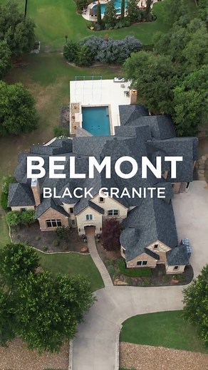CertainTeed on Instagram: "Beautiful, durable and luxurious, Belmont shingles take curb appeal to new heights 🏡 ✨ Featuring the undeniably stunning Black Granite color variant, this roof is truly a sight to behold 😍"
