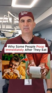 9.3K views · 99 reactions | WHY SOME PEOPLE POOP IMMEDIATELY AFTER THEY EAT #usa #usa_tiktok #us #health #healthtips | dr.spine.surgeon | Facebook