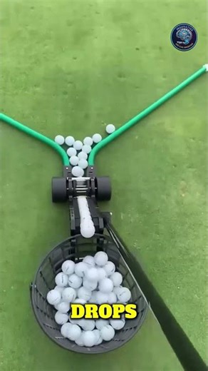 Smart Machine Collects Golf Balls Fast ⛳