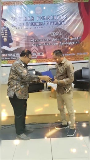 Seminar and Sermon at GPIB Imanuel Pekanbaru (May 2-3, 2026)