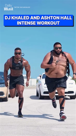 1.2M views · 1.5K reactions | Look at the dedication from DJ Khaled  | Daily Mail Entertainment | Facebook