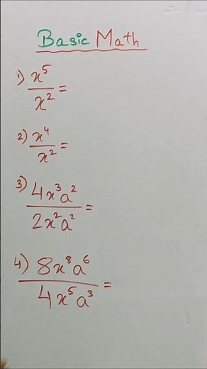 Basic Maths #algebra #simplify #fraction #math #knowledge