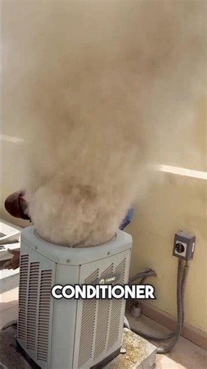 How Air Conditioners Are Cleaned in Minutes! 🌀✨ #shorts