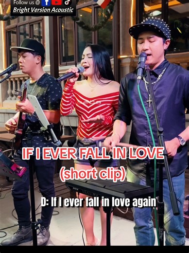 IF I EVER FALL IN LOVE (Short Clip) Cover by Darwin Recto & Amor of Bright Version Acoustic #reelsvideoシ #reelsviralシ #reelsfbシ #reelsforyou #reelstrending ACOUSTIC BAND! Available for Private Event & Regular Gigs❗w/ Package of LIGHTS & SOUND SYSTEM. AVAILABLE FOR LOCAL GIGS AND EVENTS! FOR INQUIRIES JUST SEND A PRIVATE MESSAGE @09660087577/09084567593 Facebook: Bright Version Acoustic Tiktok: Bright Version Acoustic Youtube: Bright Version Acoustic Gmail: brightversionacoustic@gmail.com Acousti