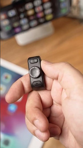 A remote control you can wear on your finger #techgadgets #smartremote #phonegadget