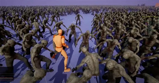 Simulating 5,000 Zombies Using Mass In UE5's ECS