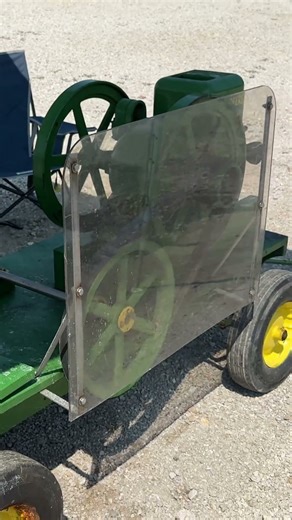 You get the best ice cream from hit and miss engines Montgomery County Tractor Show #shorts