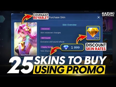25 SKINS WORTH BUYING USING YOUR PRECIOUS PROMO DIAMONDS!
