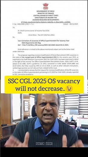 SSC CGL 2025 OS vacancy 📈 #ssccgl2025 #sscchsl2025 #sscvacancy2025 #ssccpo2025 #cglmains2025