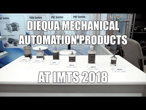 Truly zero-backlash gear reducer and planetary sets at IMTS 2018 from DieQua