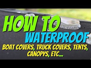 Star Brite Best Waterproofing Spray Review | Boat Covers, Truck Bed Covers, Canopys