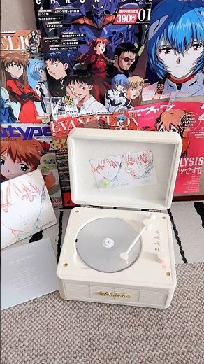 全世界に おすすめしたいです！！本当にとても可愛いです！！#cdプレーヤー #cdplayer #eva