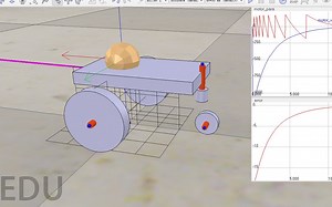 【VREP】PID2：小车的比例控制调速