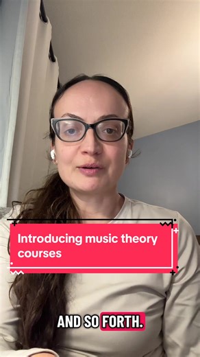 Introducing music theory courses. #musictheory #anamariafusukommiditeaches #musicmajor #composer #musicstudent