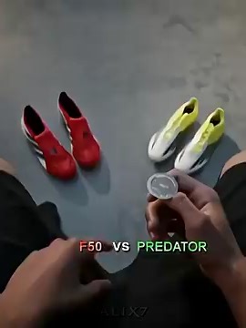 თქვენ რომელს ჩაიცმევდით?...❤ F50 VS PREDATOR #football #edit #vs #mentality #foryou #fypシ゚viral🖤tiktok