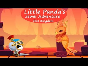 Little Panda’s Jewel Quest Adventure LEVEL 3 Gameplay - Fire Kingdom | BabyBus Games