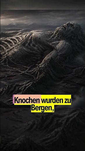 Die WAHRE Herkunft der Erde🏰 #mythologie #nordischemythologie #sagen #legenden #geheimnis