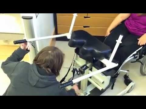 Easy Pivot transfer from wheelchair