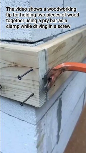 Sleek Decking Prep: Quick and Easy Board Alignment Trick#WoodworkingTips#DIYProjects