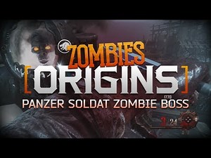 'ORIGINS' "Panzer Soldat" Zombie Boss Gameplay! (Black Ops 2 Zombies)