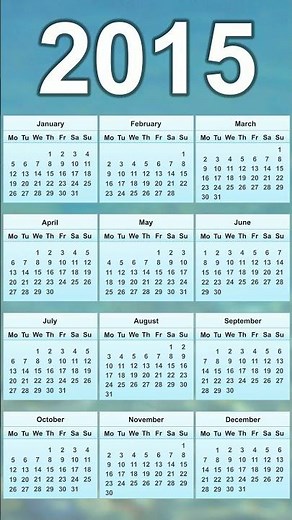 2015 Calendar
