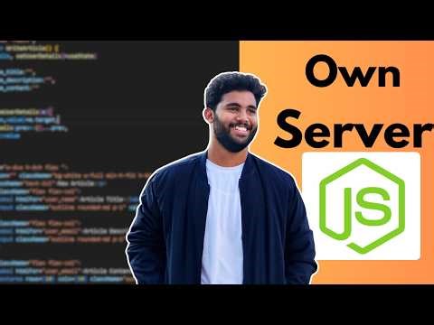 Build Backend for Your React App 🔥 | Node.js, Express, Auth & Security